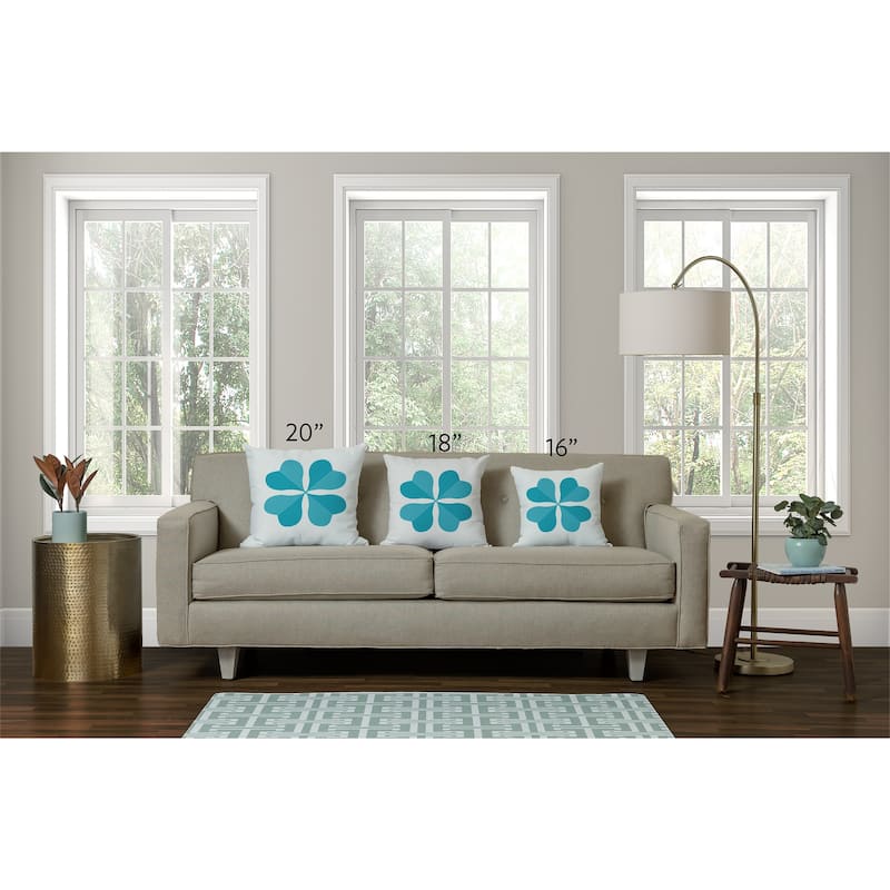 Lucky Clover St. Patrick's Day Decorative Throw Pillow