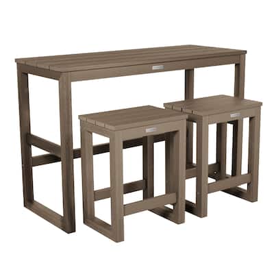HIGHWOOD Monroe Modern Counter-Height Dining Balcony Set