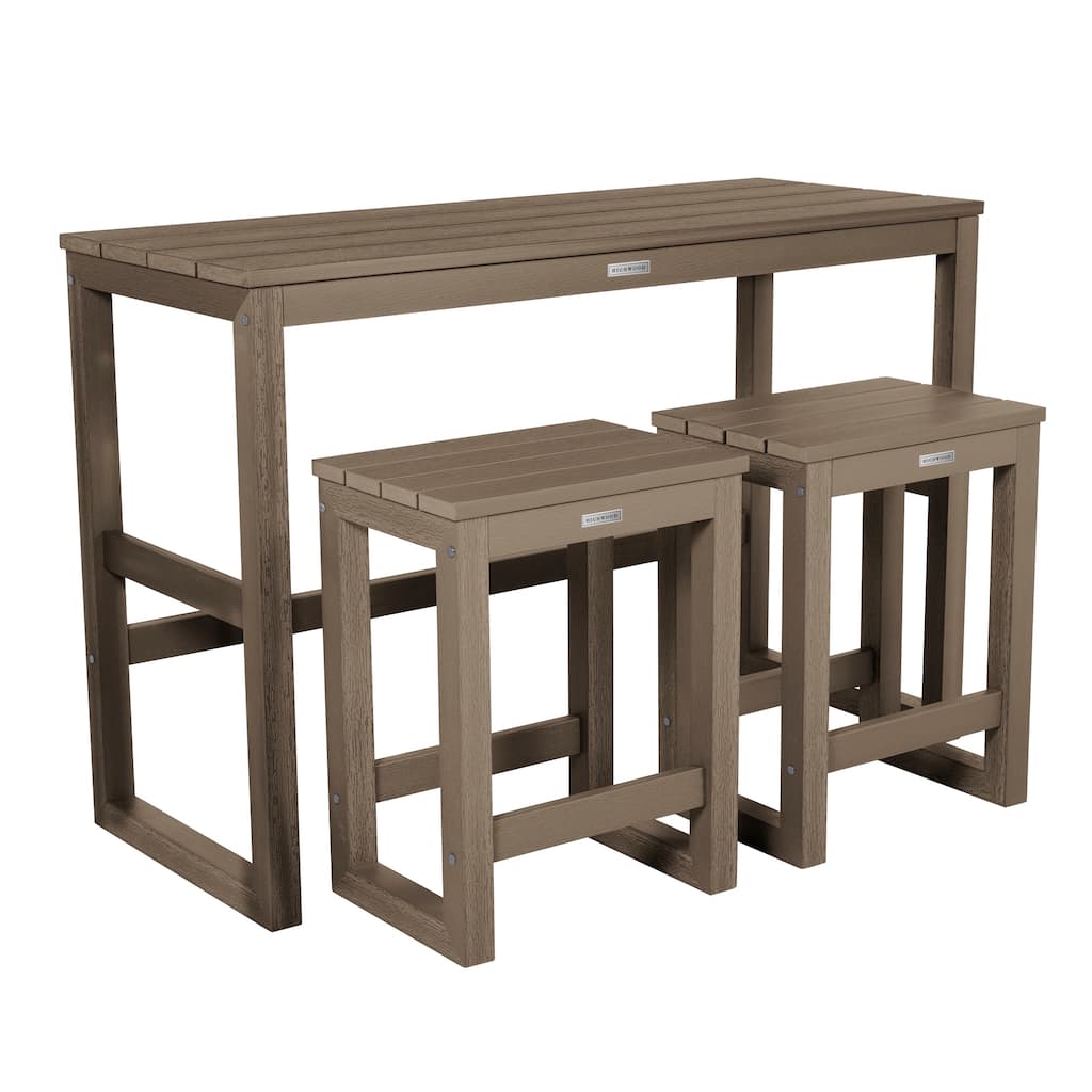 HIGHWOOD Monroe Modern Counter-Height Dining Balcony Set