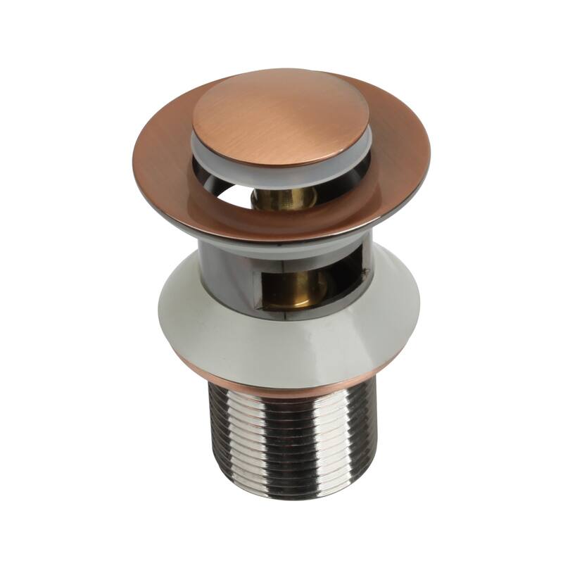 Pop-up Bathroom Sink Drain With Overflow
