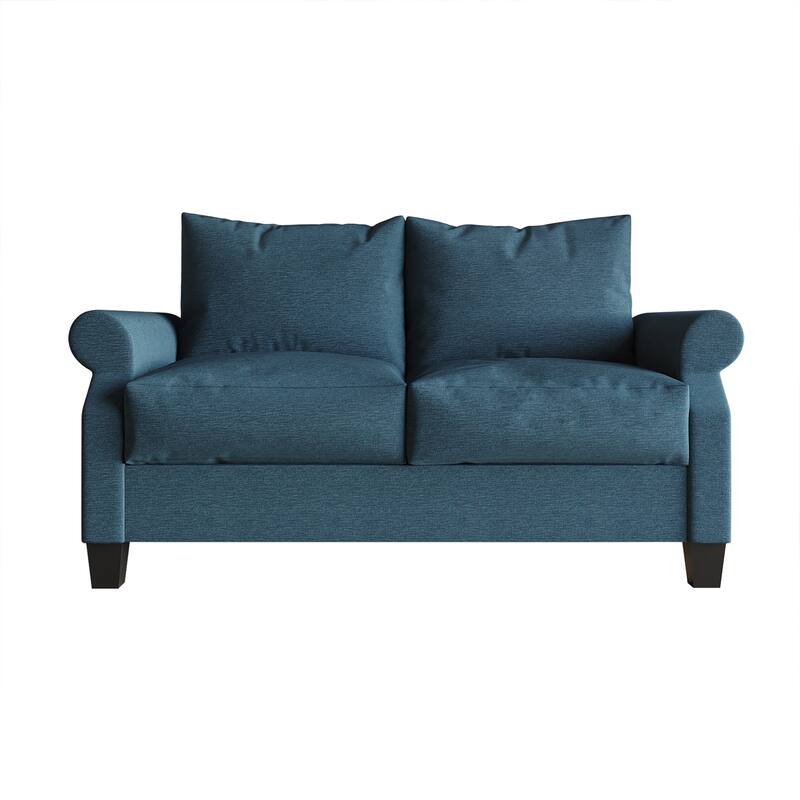 CraftPorch Classic Linen Upholstered 2-Piece Living Room Set