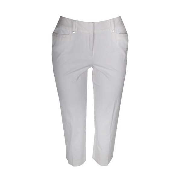 slim leg capri pants