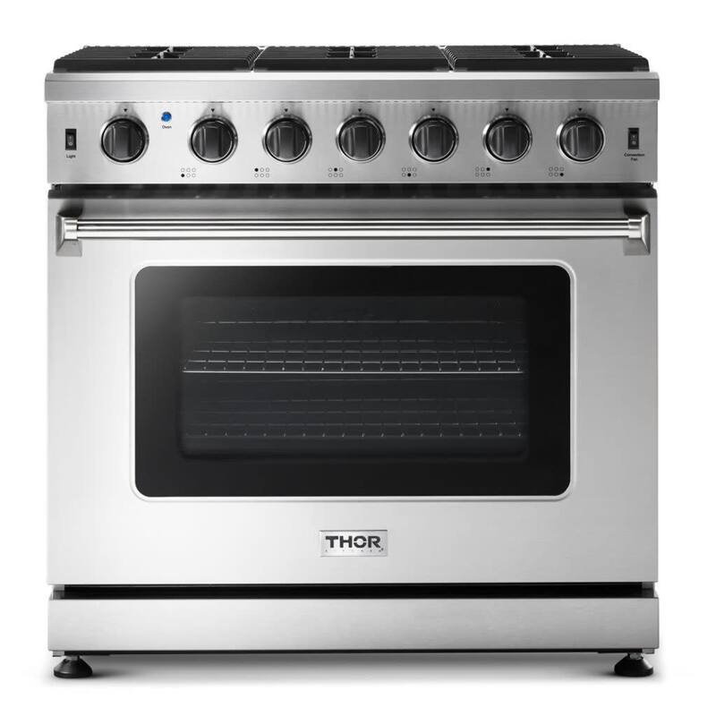 Thor Kitchen Liquid Propane Propane 36 Inch 6.0 Cu. Ft. Single Oven - Stainless Steel