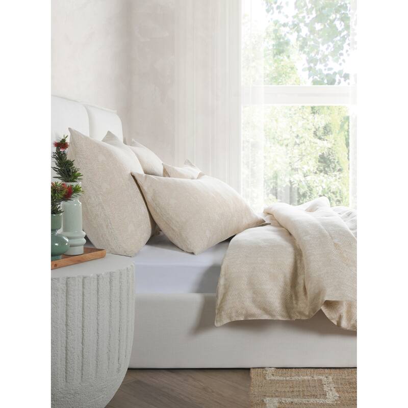Lana Cotton Embroidered Sham by Kosas Home