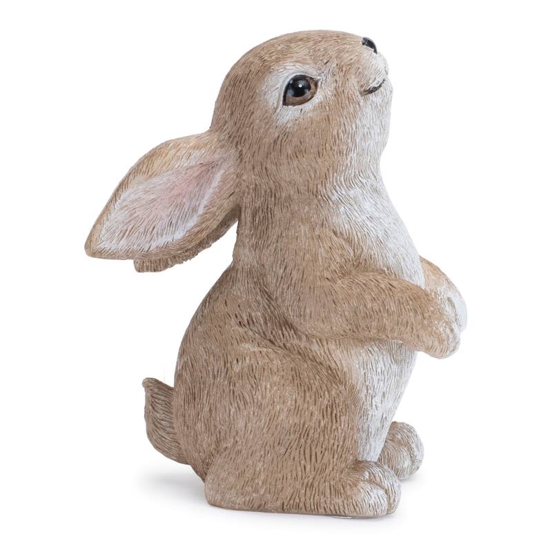 Sitting and Standing Posed Bunny Figurines -4" - Set of 4