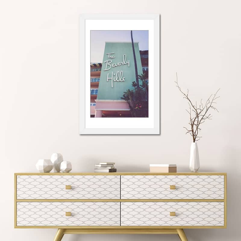 iCanvas "Beverly Hills Hotel I" by Ann Hudec PFA