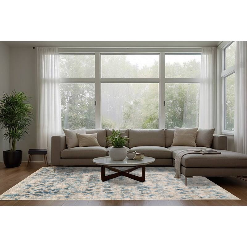 Dynamic Rugs Quartz Traditional Area Rug