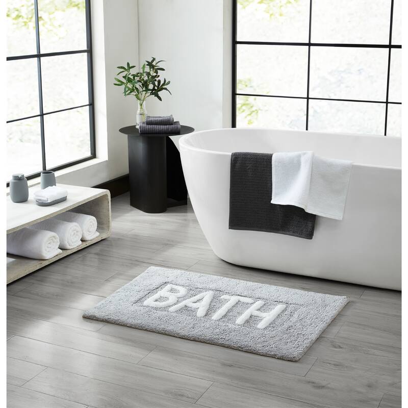 Jean Pierre Novelty Cotton "BATH" 21 x 34 in. Rug