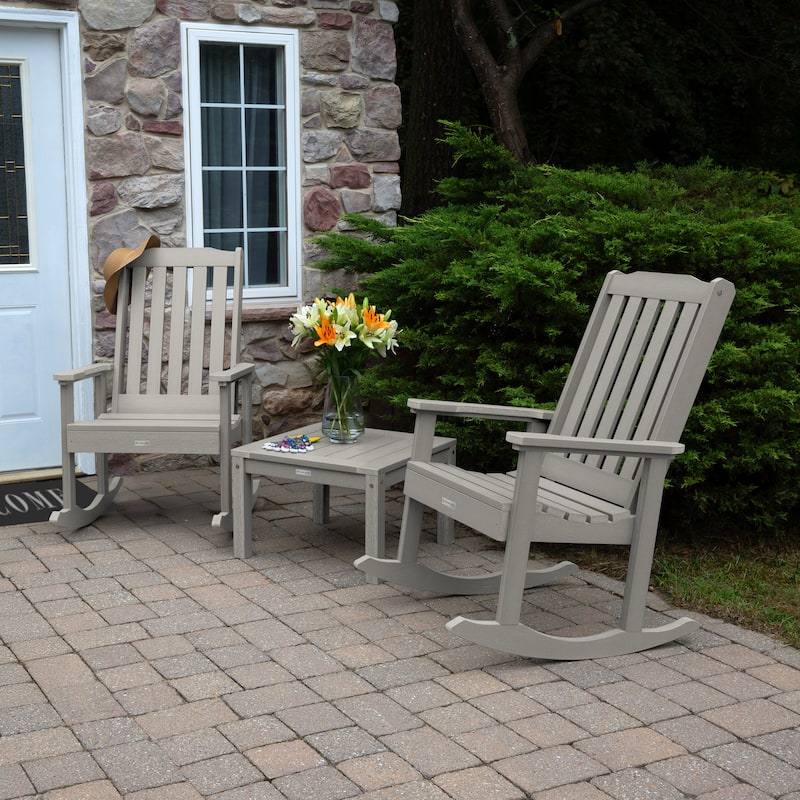 HIGHWOOD Rocking Chairs and Side Table (3-piece Set)