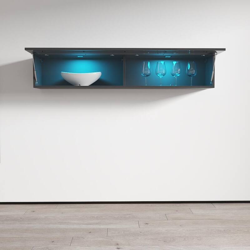 Strick & Bolton Hadi Wall-mounted Media Cabinet
