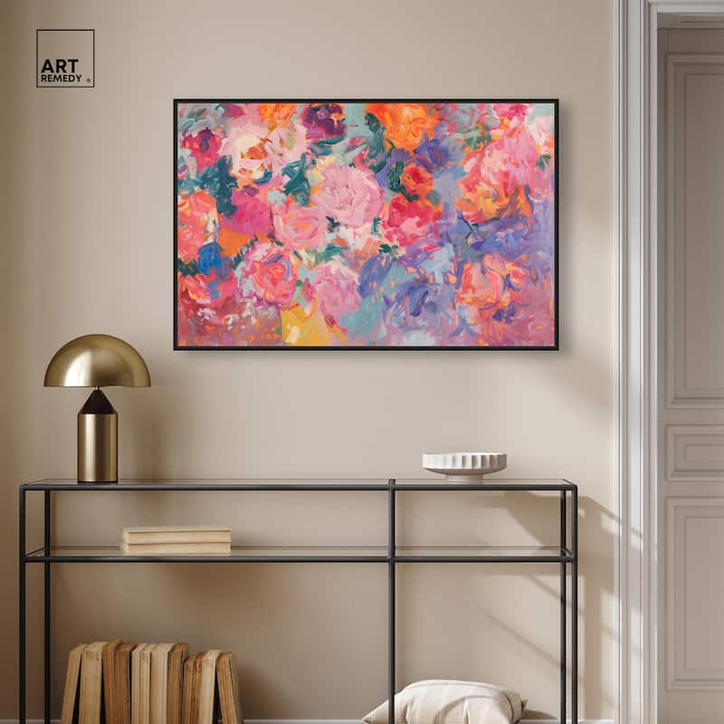 Kaleidoscope of Color Canvas by Art Remedy