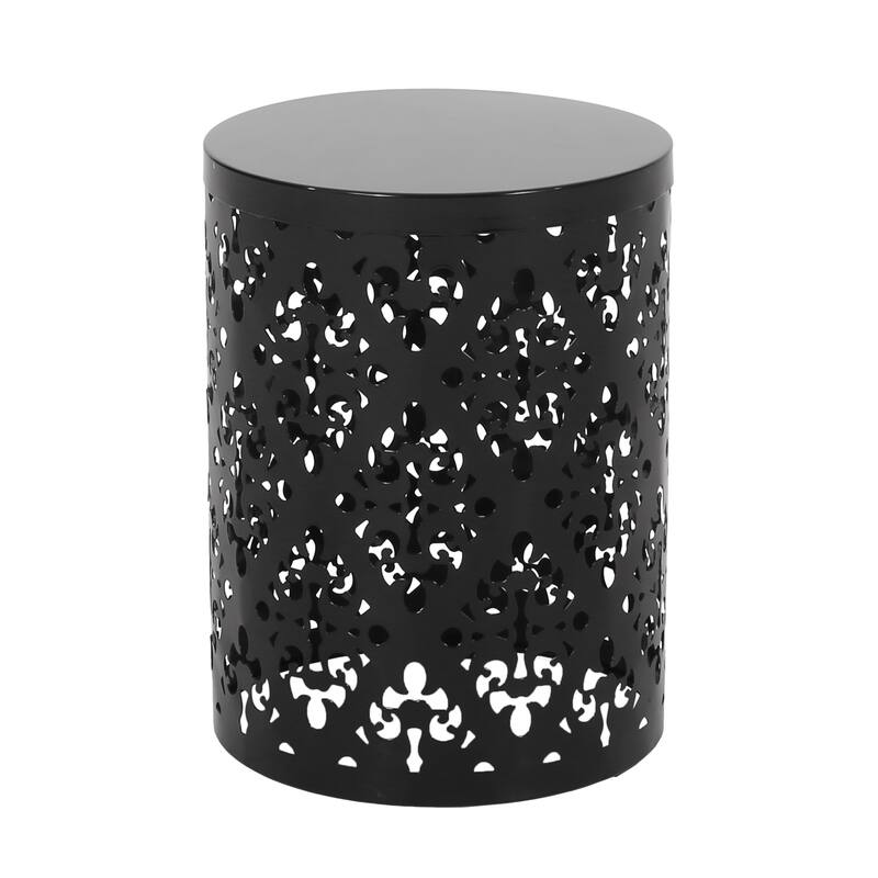 Outdoor Metal end Table -Large