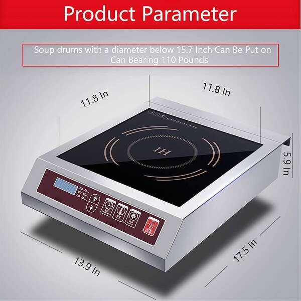 induction burner hot plate