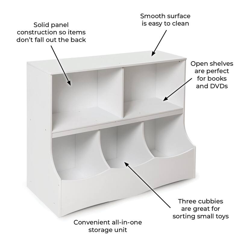 Badger Basket Multi-Bin Storage Cubby