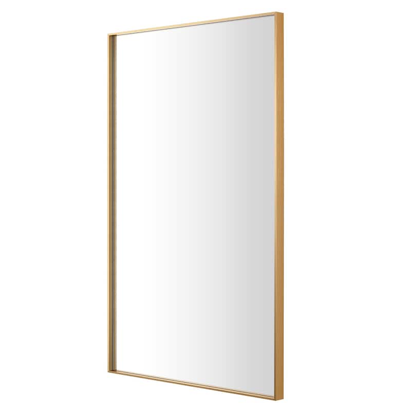 Rectangle Aluminum Framed Wall Mirror Bathroom Vanity Mirror