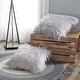 preview thumbnail 74 of 77, Karenne FauxFur Throw Pillow Covers (Set of 2), NO INSERT