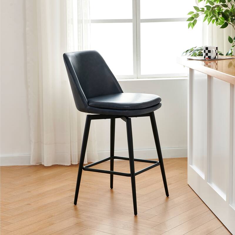 Ariel Counter Height Swivel Barstool Set
