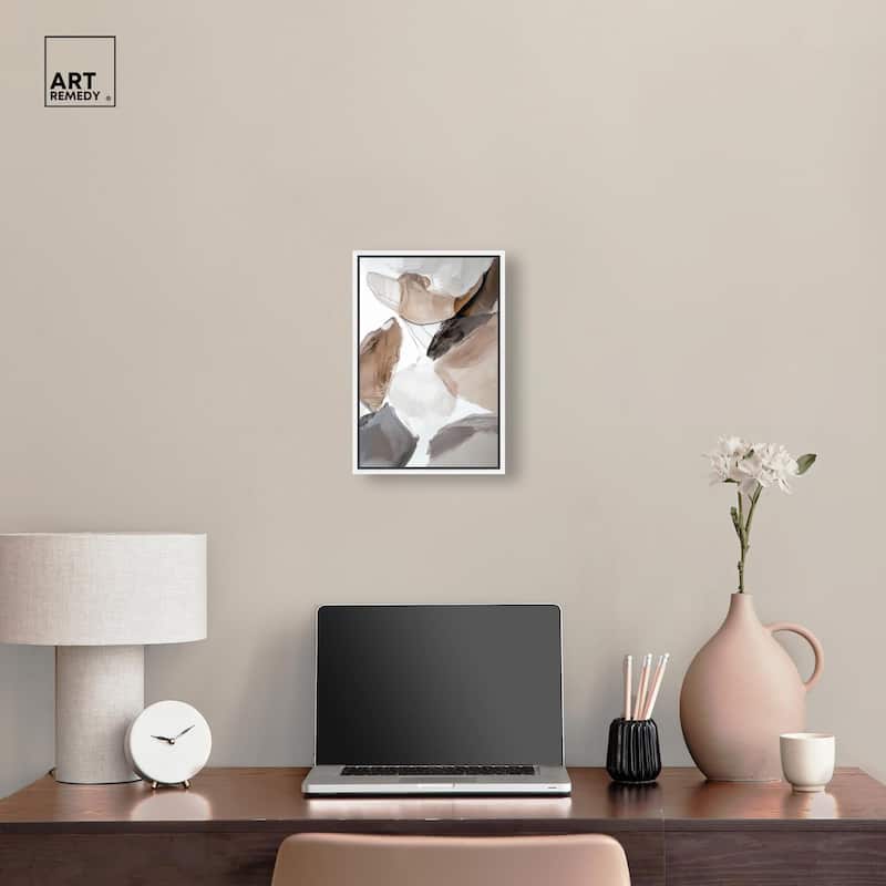 Sedimentary Hues I Canvas by Art Remedy