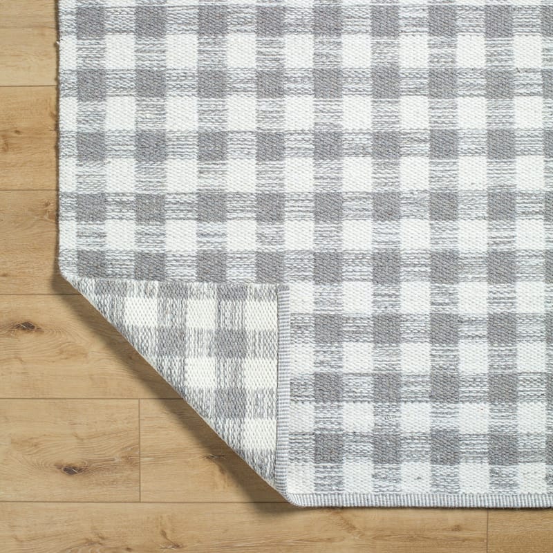 Livabliss Mardin Casual Checkered Area Rug