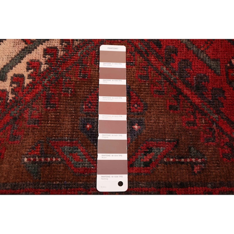 ECARPETGALLERY Hand-knotted Konya Anatolian Brown Wool Rug - 3'3 x 11'2