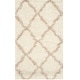 preview thumbnail 48 of 162, SAFAVIEH Dallas Shag Giusy Trellis 1.5-inch Thick Rug 3' x 5' - Ivory/Beige - Rectangle