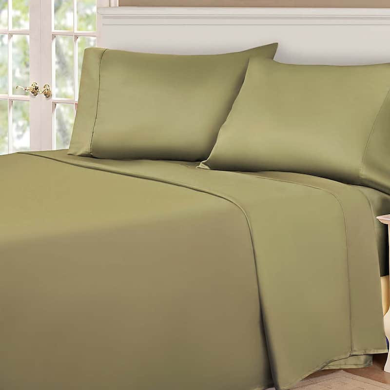 Superior Egyptian Cotton 530 Thread Count Deep Pocket Solid Sheet Set