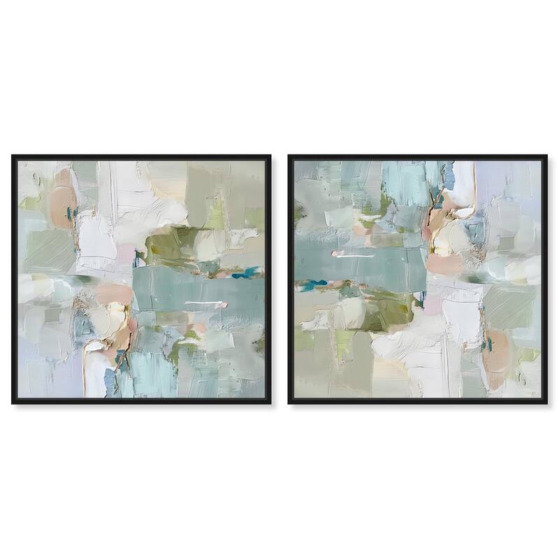 Metropolis of the Mind I Canvas by Art Remedy - 30" x 36" - Silver
