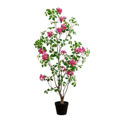 4' Artificial Dogwood Tree with Real Touch Leaves - Green