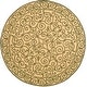 preview thumbnail 79 of 128, Safavieh Hand-hooked Chelsea Cherrelle Country Oriental Wool Rug 5'6" - Yellow/Light Green - Runner/Round