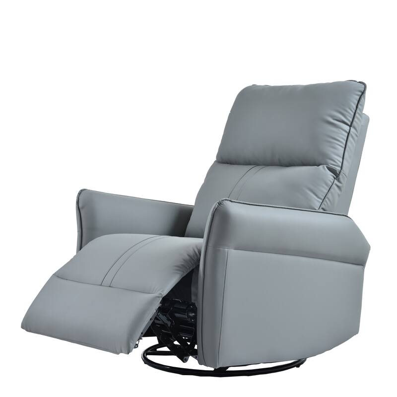 Power Swivel Rocker Recliner Chair for Adults, 270 Swivel Rocking Recliner Chair, Single Sofa Recliner for Living Room
