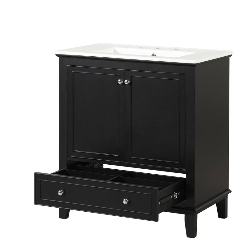 Multi-functional Bathroom Cabinet with Sink Combo
