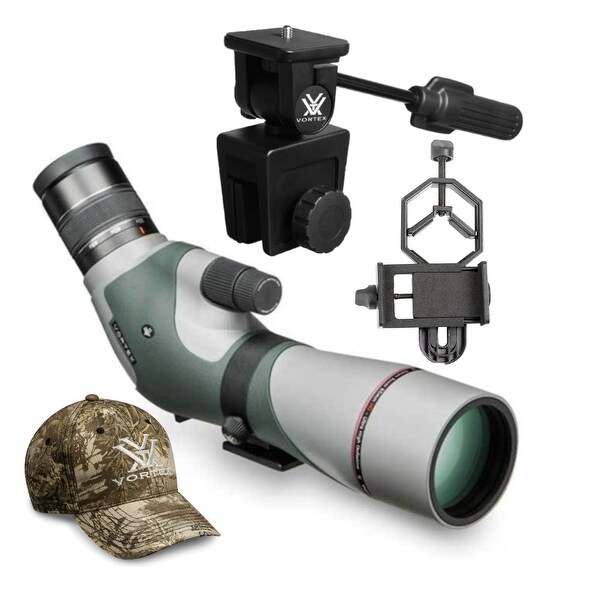 Vortex Razor HD 16-48x65 Angled Spotting Scope with Smartphone