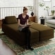 preview thumbnail 95 of 166, Daybed Convertible Bench - Fold Out Sleeper with Queen Size Mattress