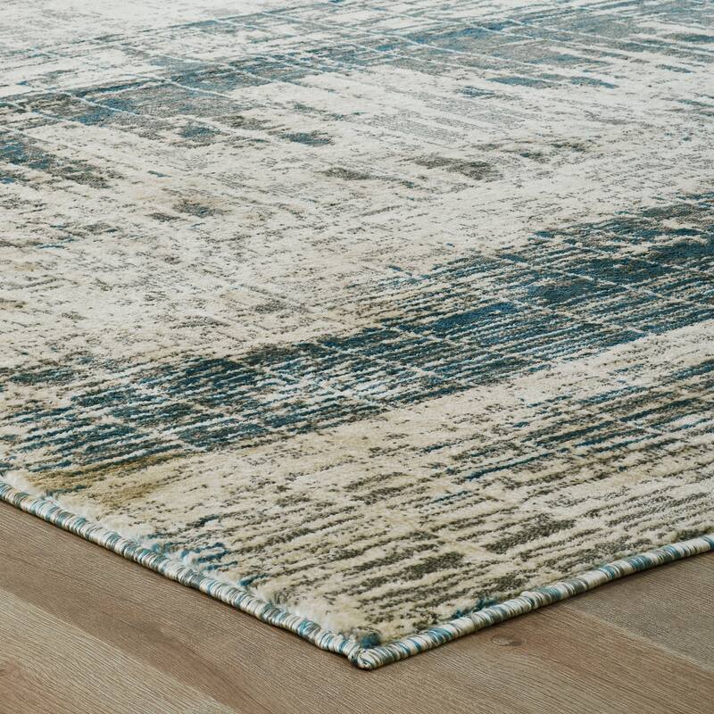 Radiant Horizon Abstract Area Rug