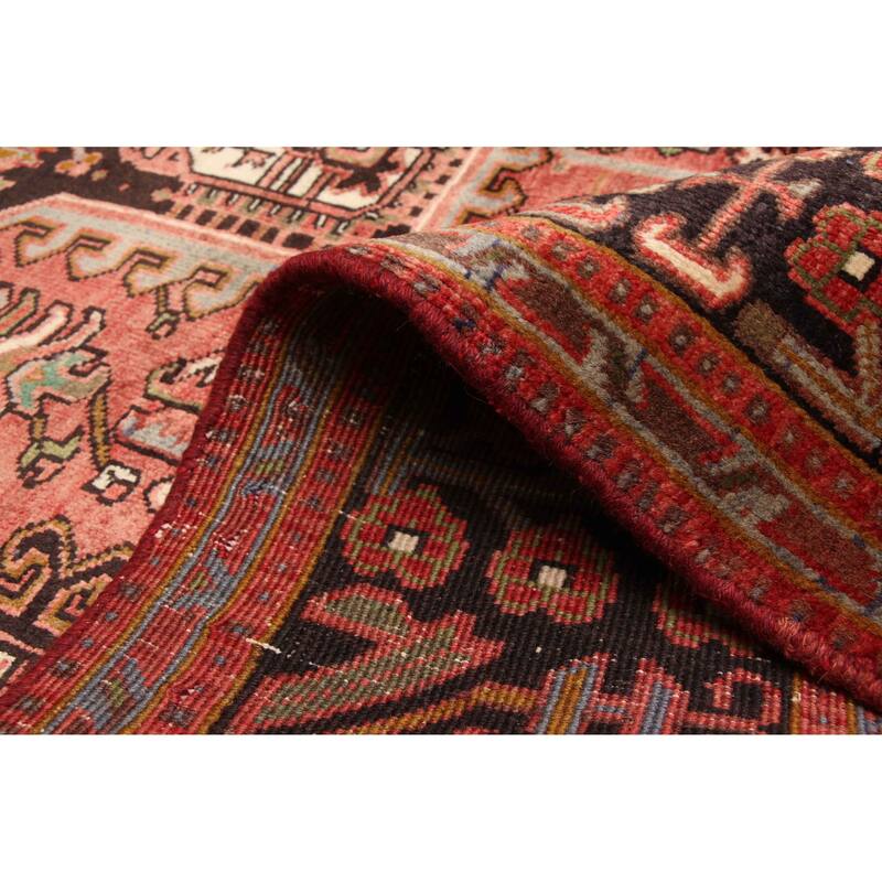 ECARPETGALLERY Hand-knotted Sarabi Red Wool Rug - 7'10 x 10'10