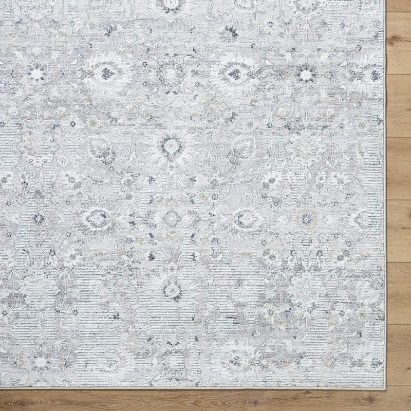 Livabliss Lorenz Traditional Medallion Area Rug