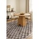 preview thumbnail 40 of 50, World Rug Gallery Contemporary Checkered Area Rug