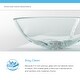 preview thumbnail 4 of 22, 631 Foil Glass Sink, Brushed Nickel Faucet, Sink Ring, Pop-up Drain