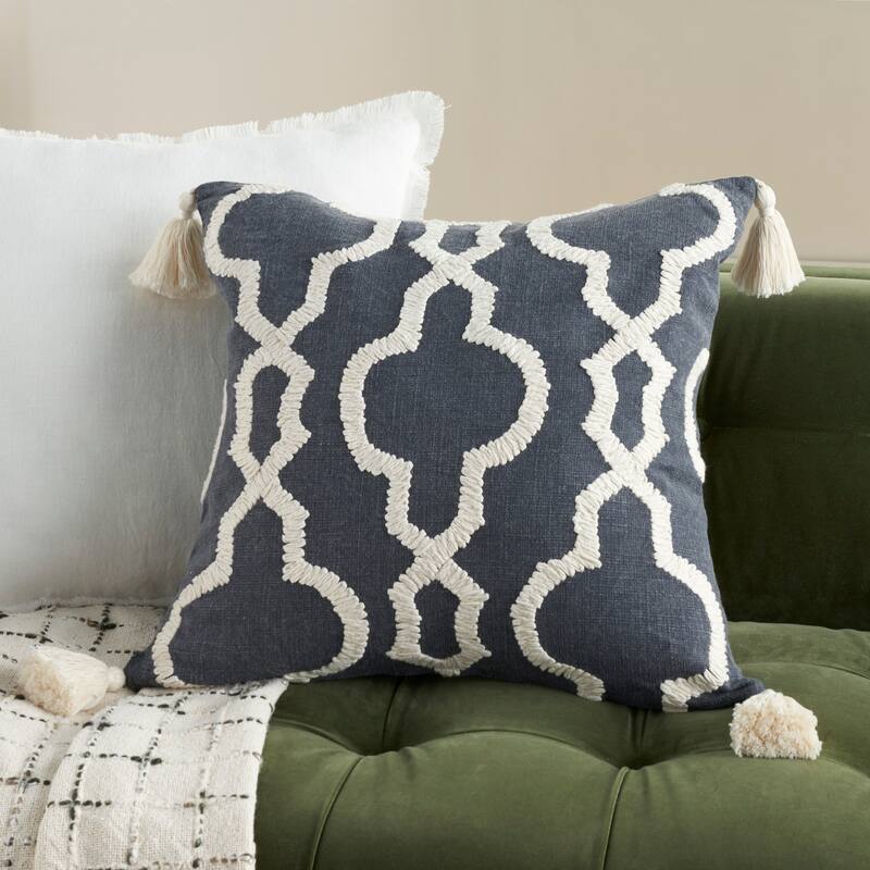 Mina Victory Cover Trellis Throw Pillow