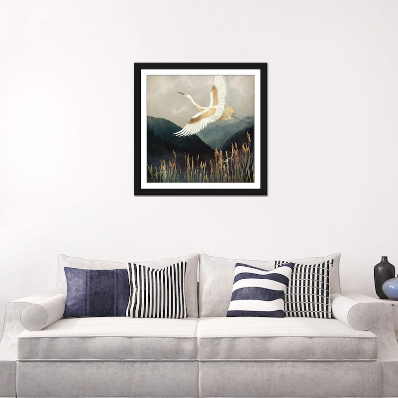 iCanvas "Elegant Flight" by SpaceFrog Designs