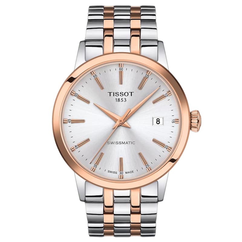 Tissot Men's Classic Silver Dial Watch - T1294072203100 - One Size