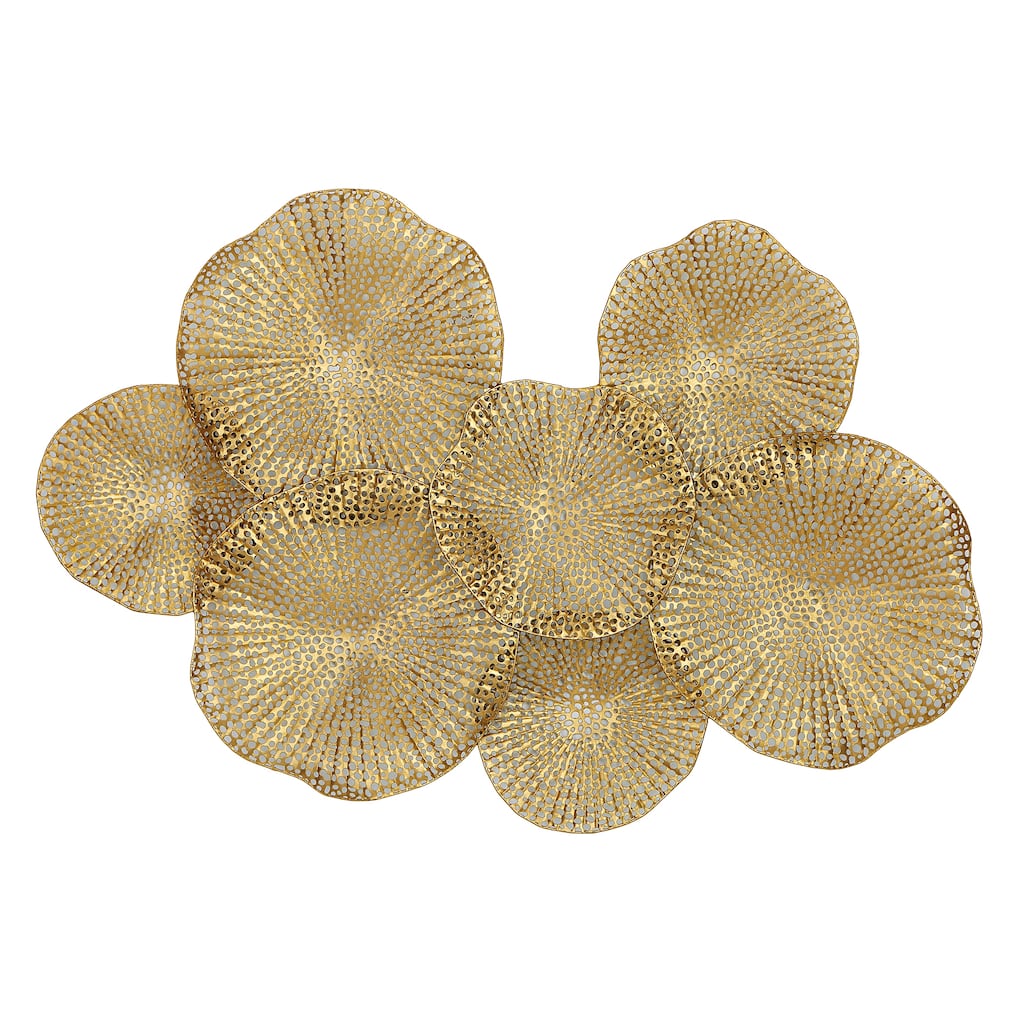 Uttermost Ripley Gold Metal Wall Art - 47.24 W x 26.38 H x 3.94 D (inches)