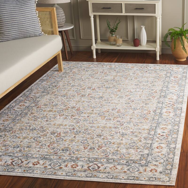 SAFAVIEH Avalon Mayram Traditional Rug - 8' x 10' - Ivory/Light Blue