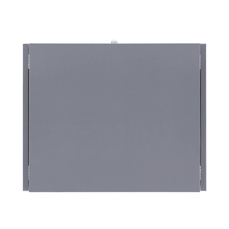 SEI Furniture London White Fold-out Organizer and Craft Desk