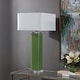 preview thumbnail 7 of 5, Uttermost Aneeza Tropical Green Table Lamp