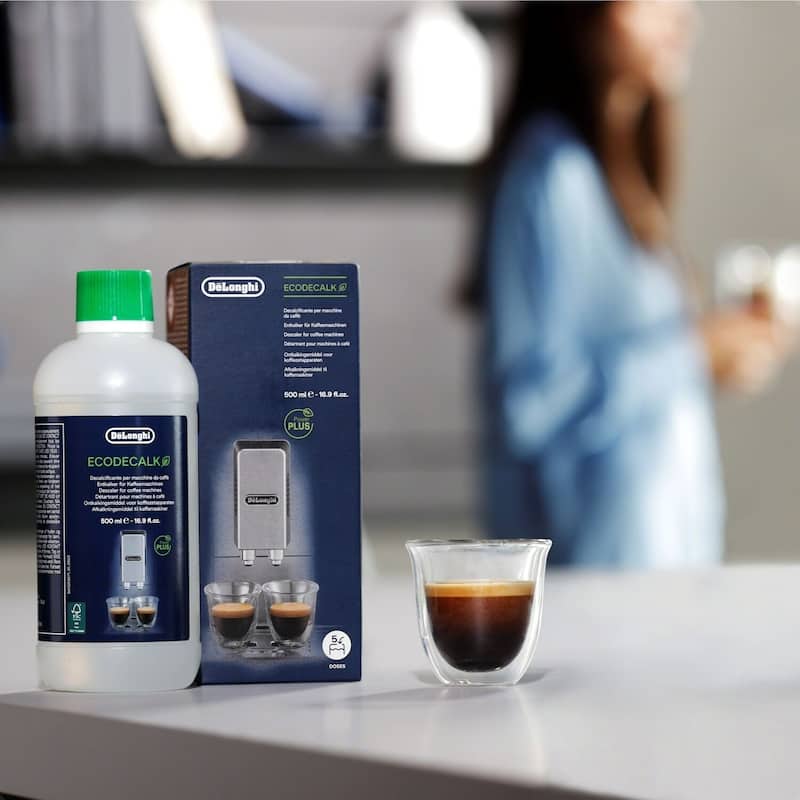 Delonghi EcoDecalk Descaler for Coffee Machines, 500mL