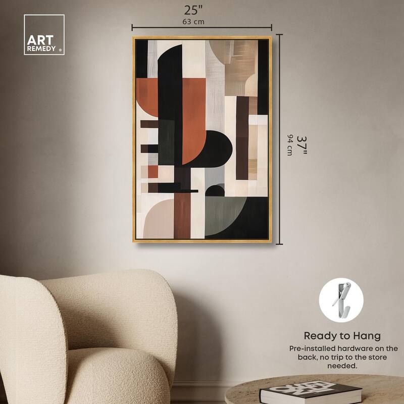 Jahns' Abstraction I Canvas by Art Remedy