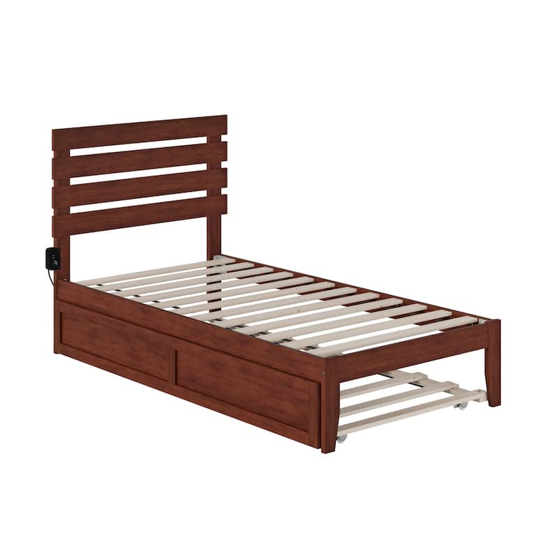 Oxford Bed with USB Turbo Charger and Twin Trundle