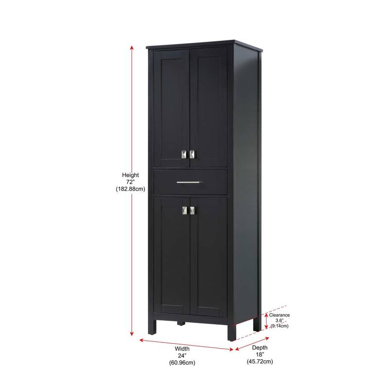 Quentin Bath Storage Cabinet (16-28 In.)