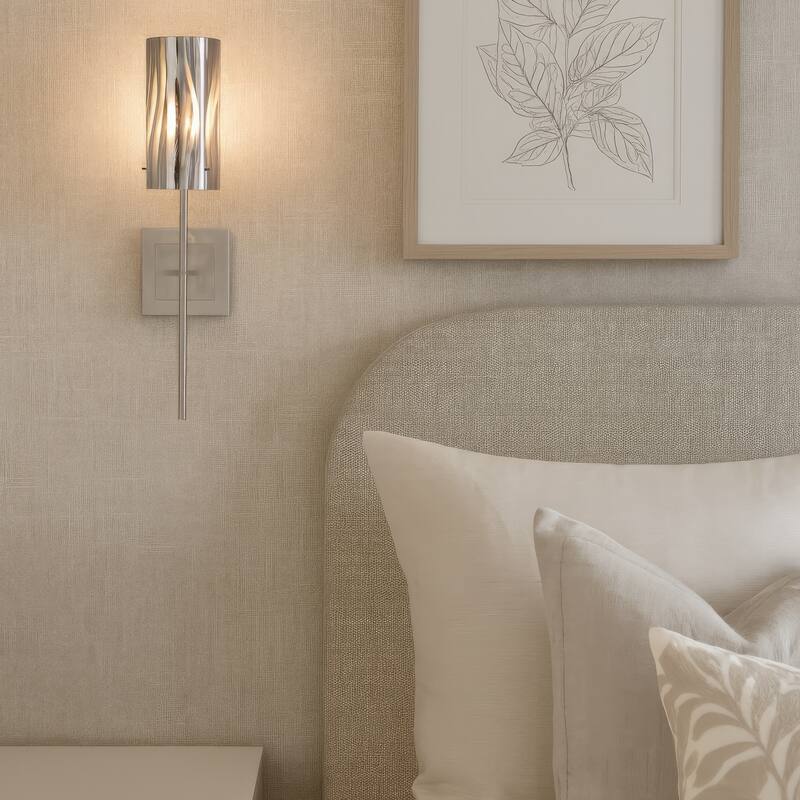 Varaluz Chroman Empire 1-Light Wall Sconce - Chrome